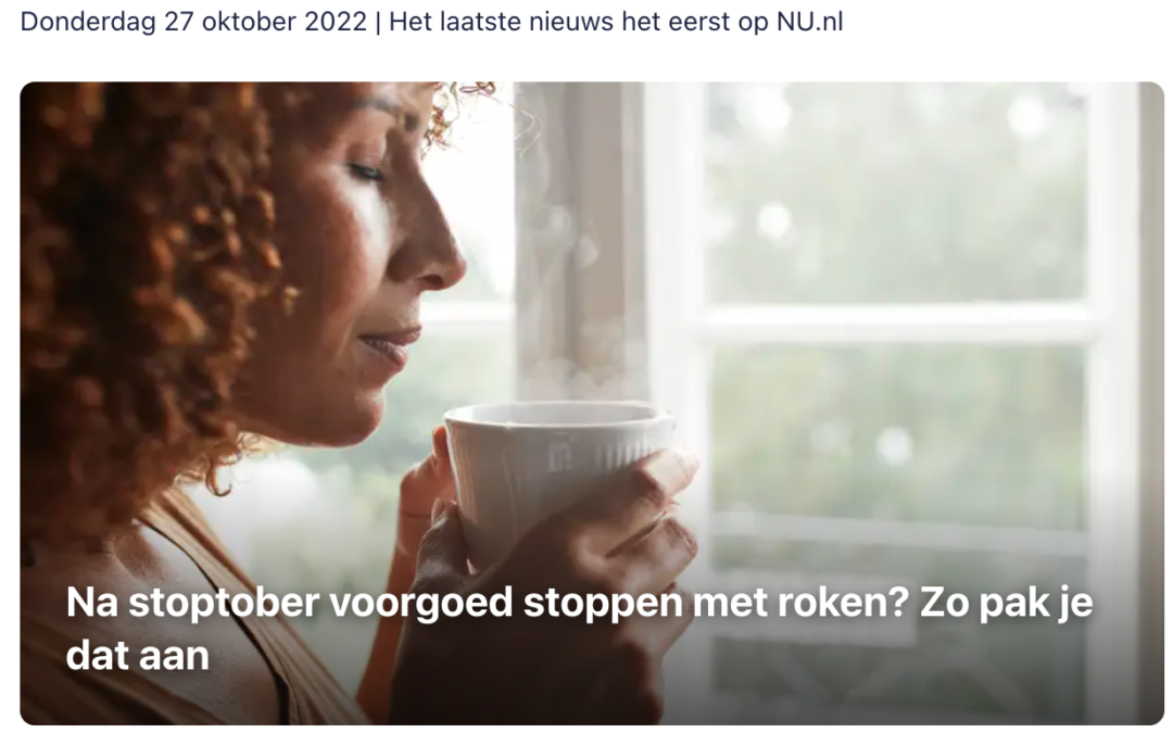 NU.nl - Hoe blijf je gestopt na Stoptober?